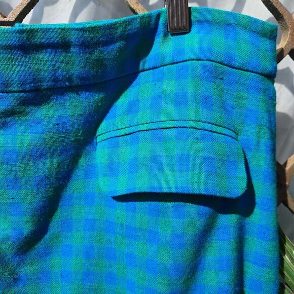 J.Crew Womens Tweed Gingham Mini Skirt 14 Checkered Wool Blend Spring Preppy - Picture 4 of 10